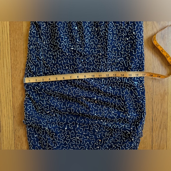 90s Vintage Lawrence Kazar Floor Length Beaded Gown - Picture 11 of 11